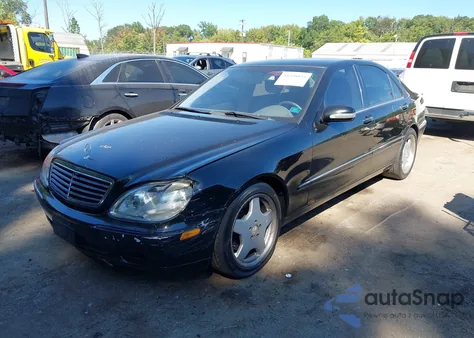 2000 Mercedes-Benz S 500 из США, поврежденный, VIN WDBNG75J9YA081063